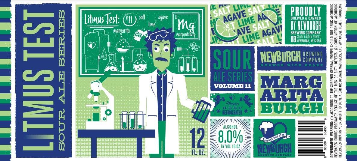 Litmus Test MARGARITABURGH 4pk 12oz Cans / Case Newburgh Beer
